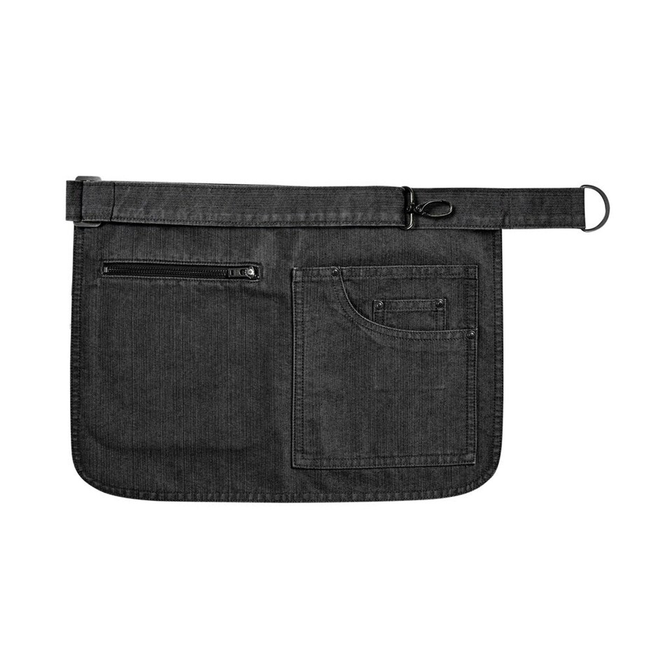 image 1 of Premier Unisex Adult Metro Hip Apron - Black Denim - One Size