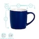 image 3 of Argon Tableware Coloured Coffee Mugs - 350ml - Navy - Pack of 6 | Blue | Navy | 6