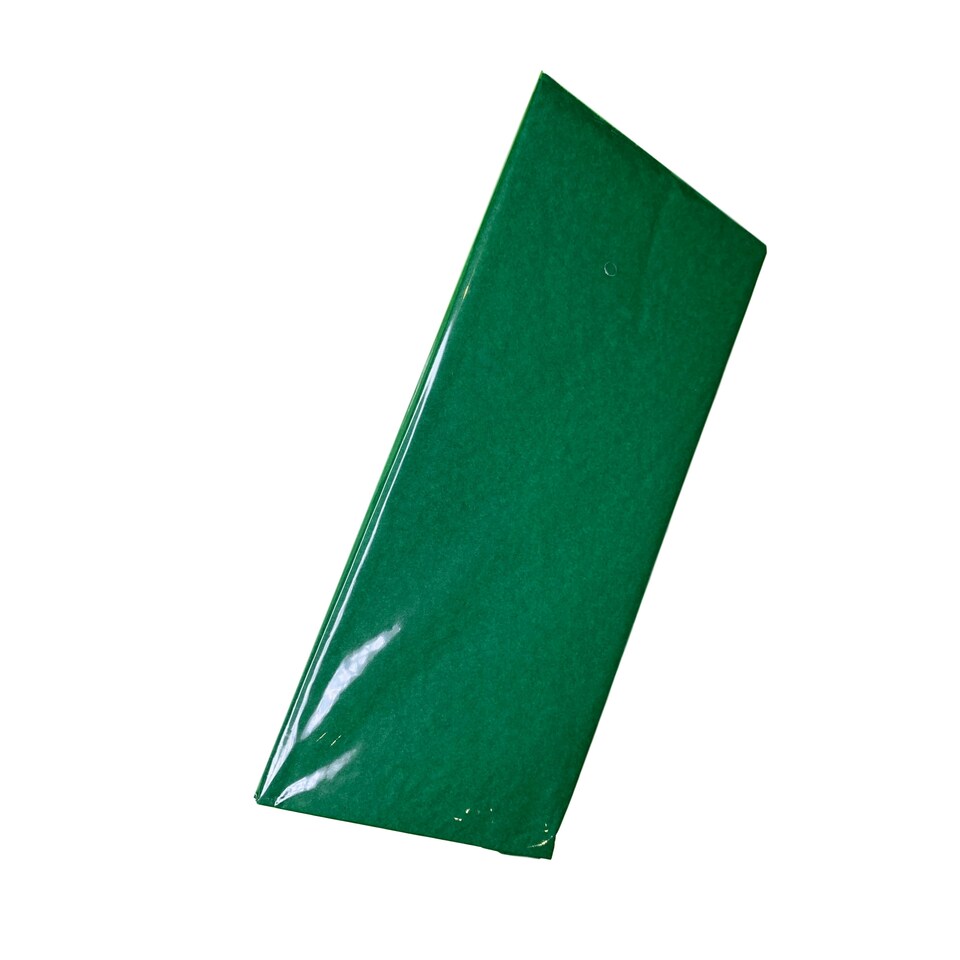image 1 of Pack of 10 Sheets Dark Green 50x75cm Acid Free Tissue Paper