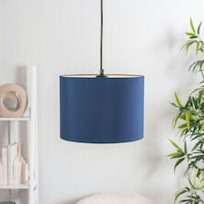 ValueLights Torbery Set of 3 Navy Nesting Ceiling Light Shades