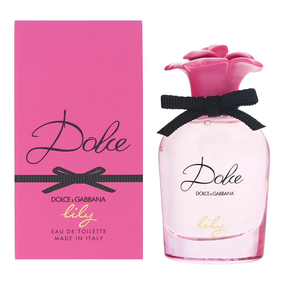 image 1 of Dolce & Gabbana Dolce Lily Eau de Toilette 50ml Spray for Her | Pink | Pink | 50 ml
