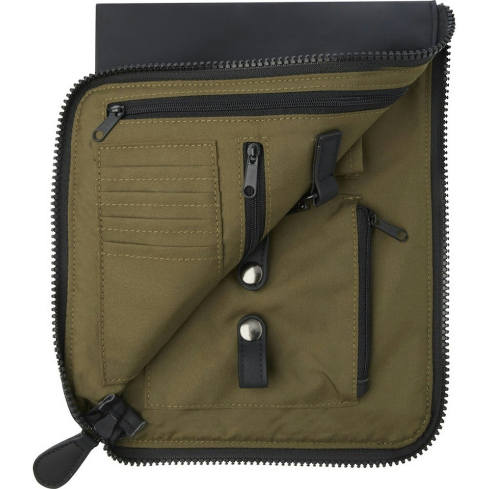 image 1 of Turner Plain Organizer Clutch - Solid Black - One Size