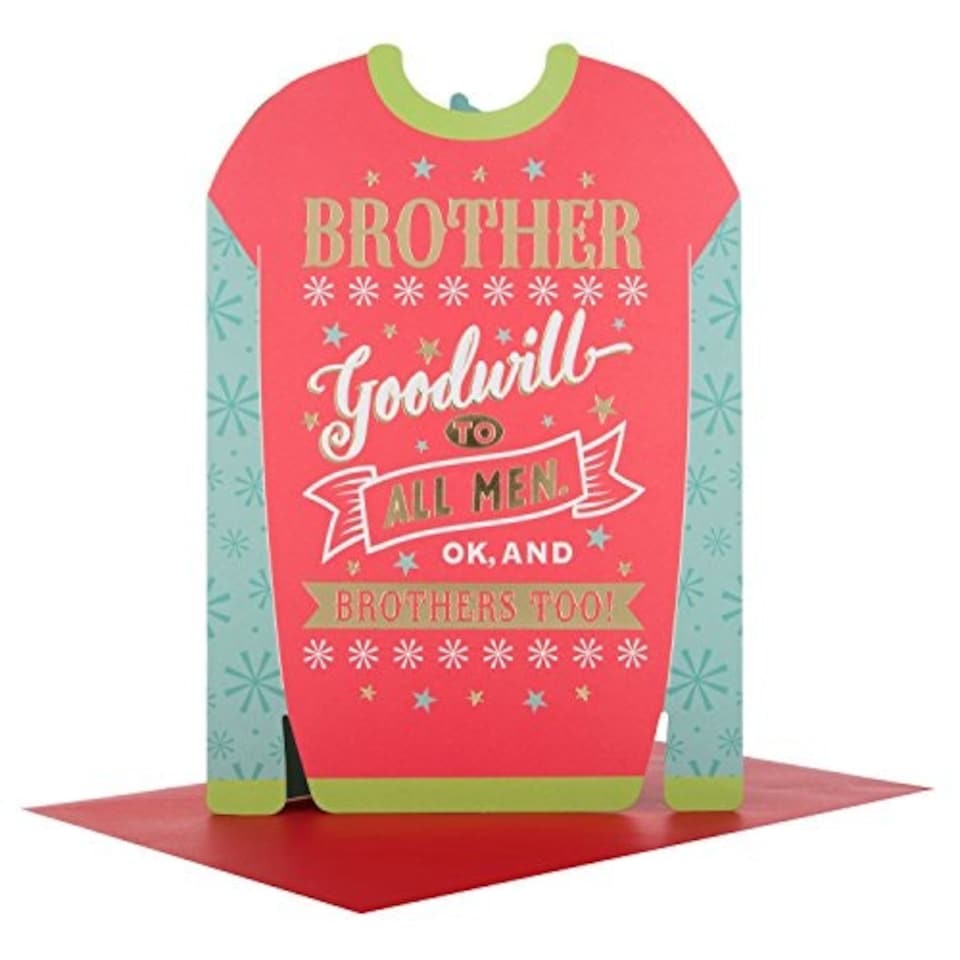 image 1 of Brother "Jumper" Christmas Card