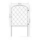 image 3 of Levede 10 Pack Metal Garden Fence Decorative Animal Barrier Pet Border Outdoor | Black