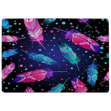 Painted bird feathers (Rug) Multi | XL: 160x230cm