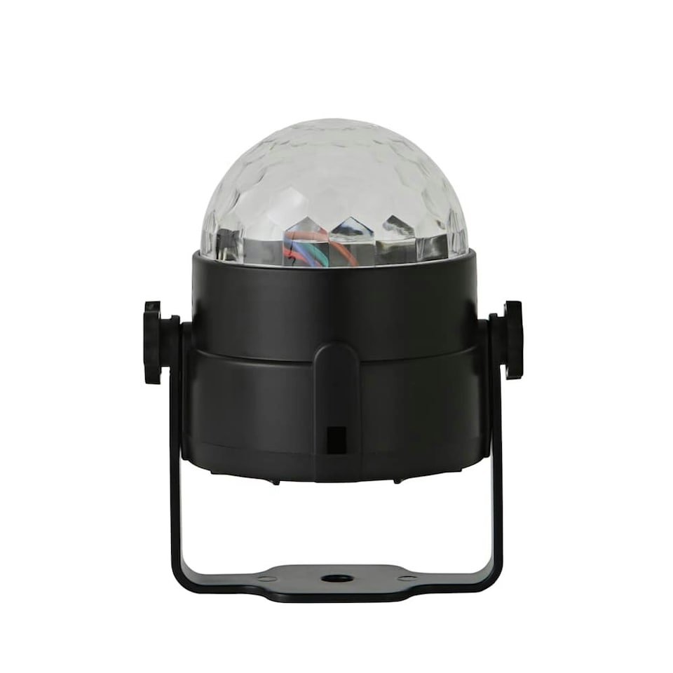image 1 of ValueLights Georgie Colour Changing Remote Control Disco Ball Lamp