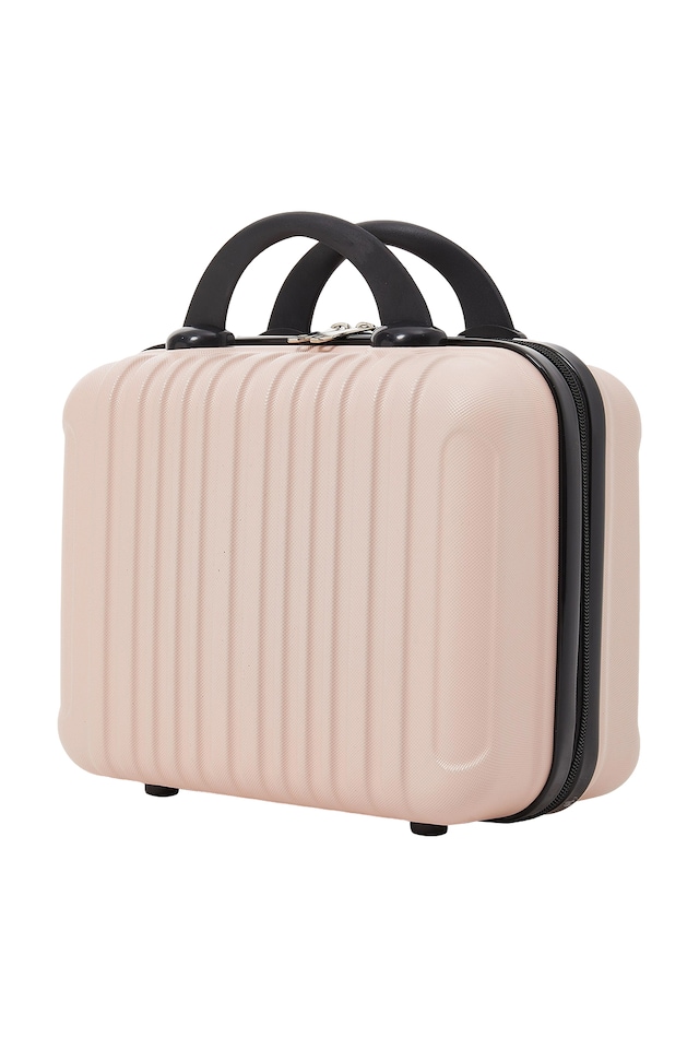 image 1 of Living and Home 2-Piece Hard Shell Suitcase Set - Pink 20" & 14"