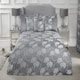 image 5 of English Garden Duvet Set King Bed Silver