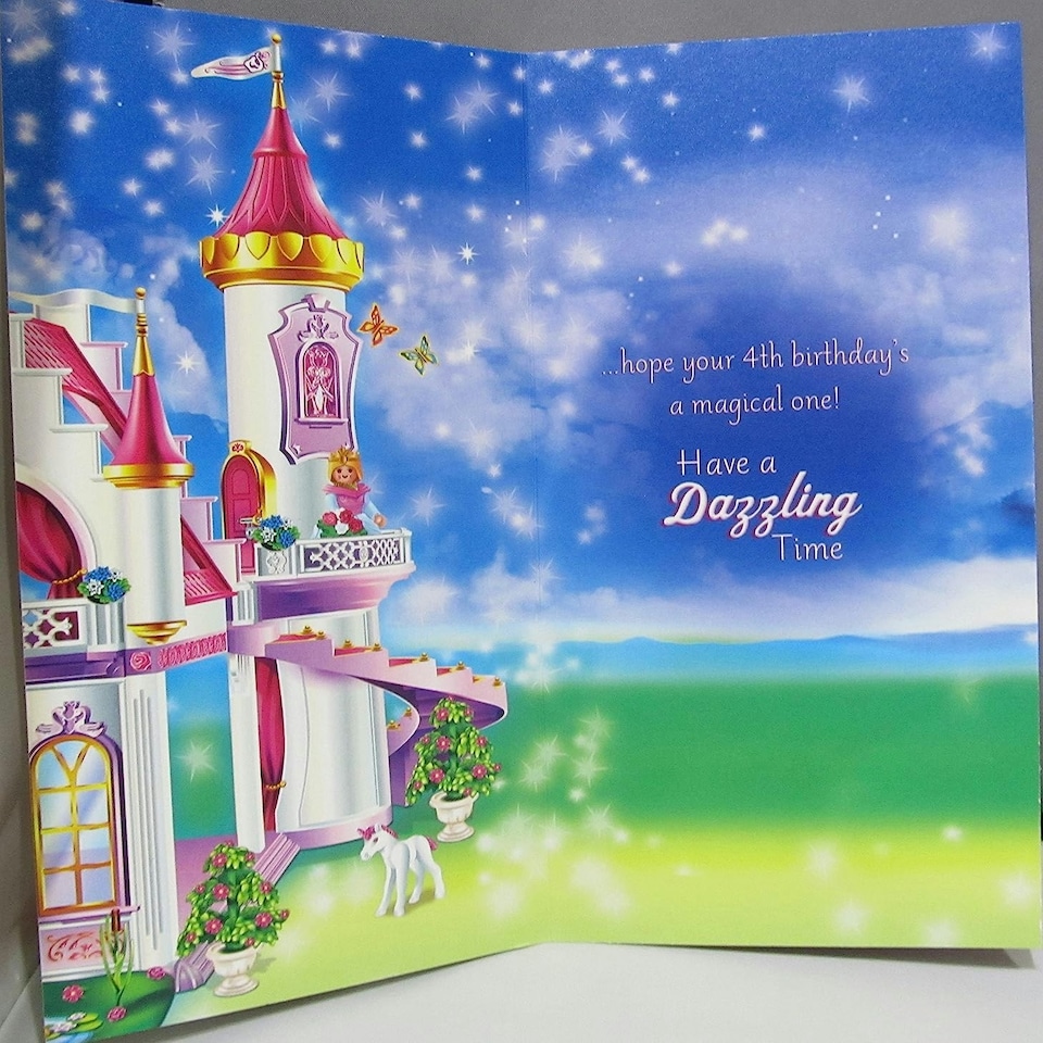 image 1 of Playmobil Age 4 Birthday Card