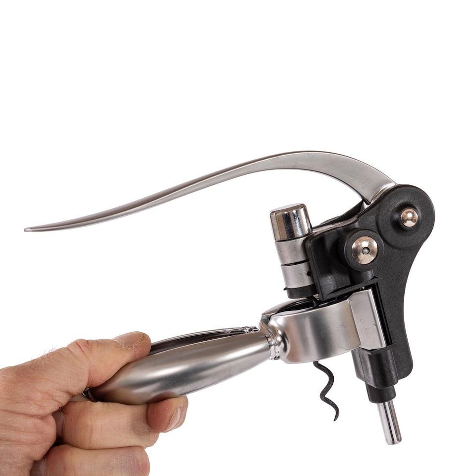 image 1 of 9pc Wine Opener Accessory Gift Set with Rabbit Corkscrew Bottle Pourers Stopper