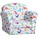 image 1 of HOMCOM Children Chair Armchair Single Sofa Seat Kids Furniture 18M+ 45kg White