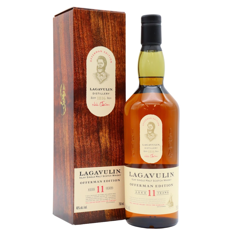 Lagavulin Offerman 1st Edition Islay Single Malt Scotch 11 year old Whisky