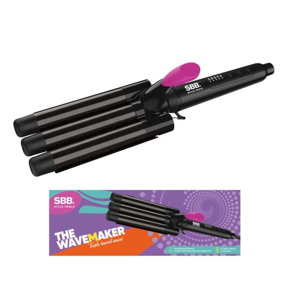 image 1 of SBB Wavemaker Triple Barrel Waver