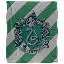 Harry Potter Slytherin Striped Blanket - Multicoloured - One Size