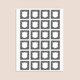 image 3 of Cars Design 40mm Square Sticker sheet of 24