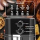 image 3 of HOMCOM Air Fryer 1500W 4.5L Air Fryers Oven with Rapid Air Circulation Timer
