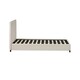 image 5 of Hazel Oatmeal Linen Upholstered Bed Frame -  Single (90cm)