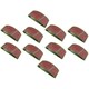 image 1 of 610mm x 100mm 40 Grit Coarse Sander Grinder Sanding Belts Abrasive Discs 50pk