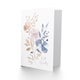 image 2 of Elegant Pink Tan Blue Flower Bouquet Watercolour Sympathy Card