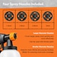 image 5 of VonHaus Paint Sprayer Gun Electric 800W