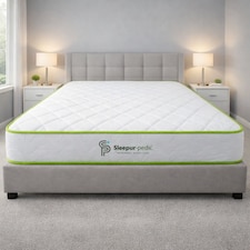 Single Memory Infused Foam and Spring Mattress, 17cm Thick, 90 X 190cm,