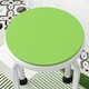 image 9 of HOMCOM 360 Swivel Seat Bath Shower Stool, Adjustable Height Shower Chair with Aluminium Frame Non-Slip Feet Chair Safe Support Home Assistance, Green