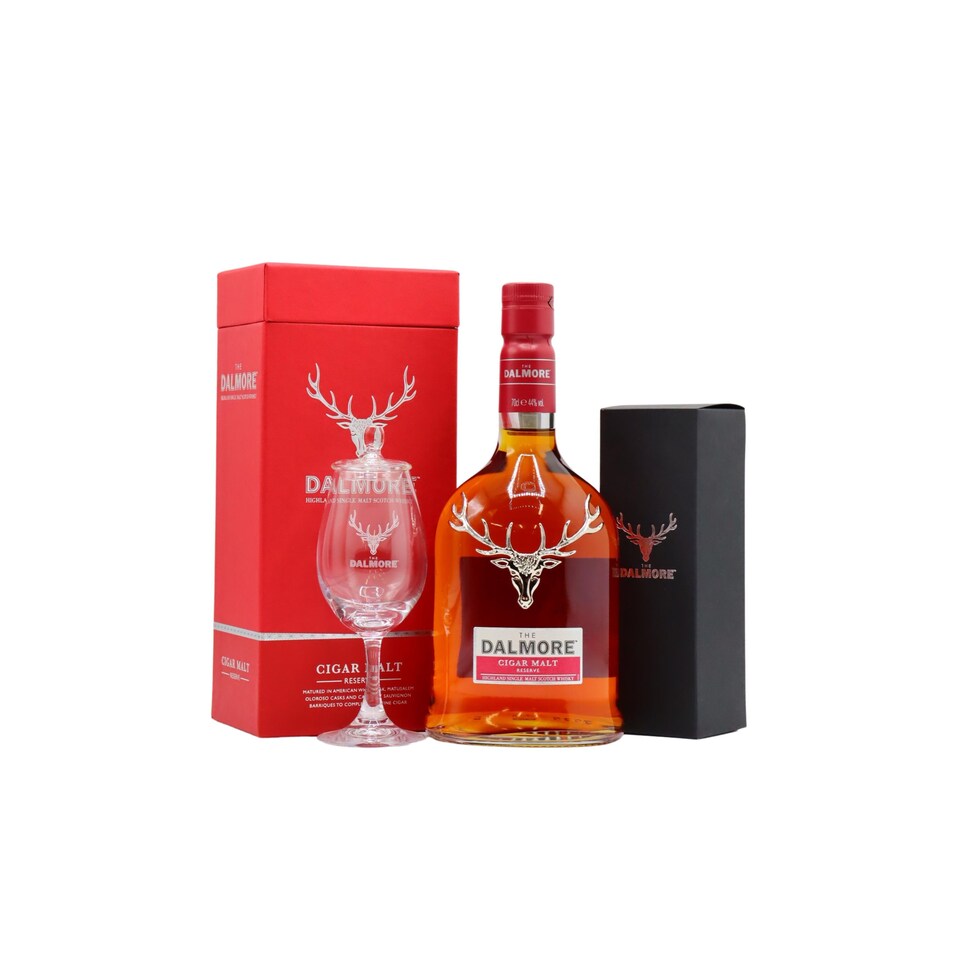 Dalmore Cigar Malt Highland Single Malt Scotch Whisky Includes Tasting Glass