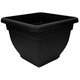 image 2 of Winchester Square Bell Pot - Black - 45cm