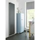 image 2 of 1600mm (H) x 550mm (W) -Anthracite Vertical Radiator (Berlin) - Single Panel - (1.6m x 0.55m) - Depth 52mm