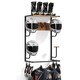 image 1 of London Boutique Motorcycle Helmet Wall Storage Rack with Riding Boot & Jacket Hooks 42 x 25 x 81cm