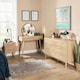 image 8 of Chest 4 Drawers with Rattan Fronts Solid Wooden Legs | Brown