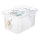 image 1 of Keeeper Bambi Turn Around Stackable Box with Lid 15 Litre Transparent