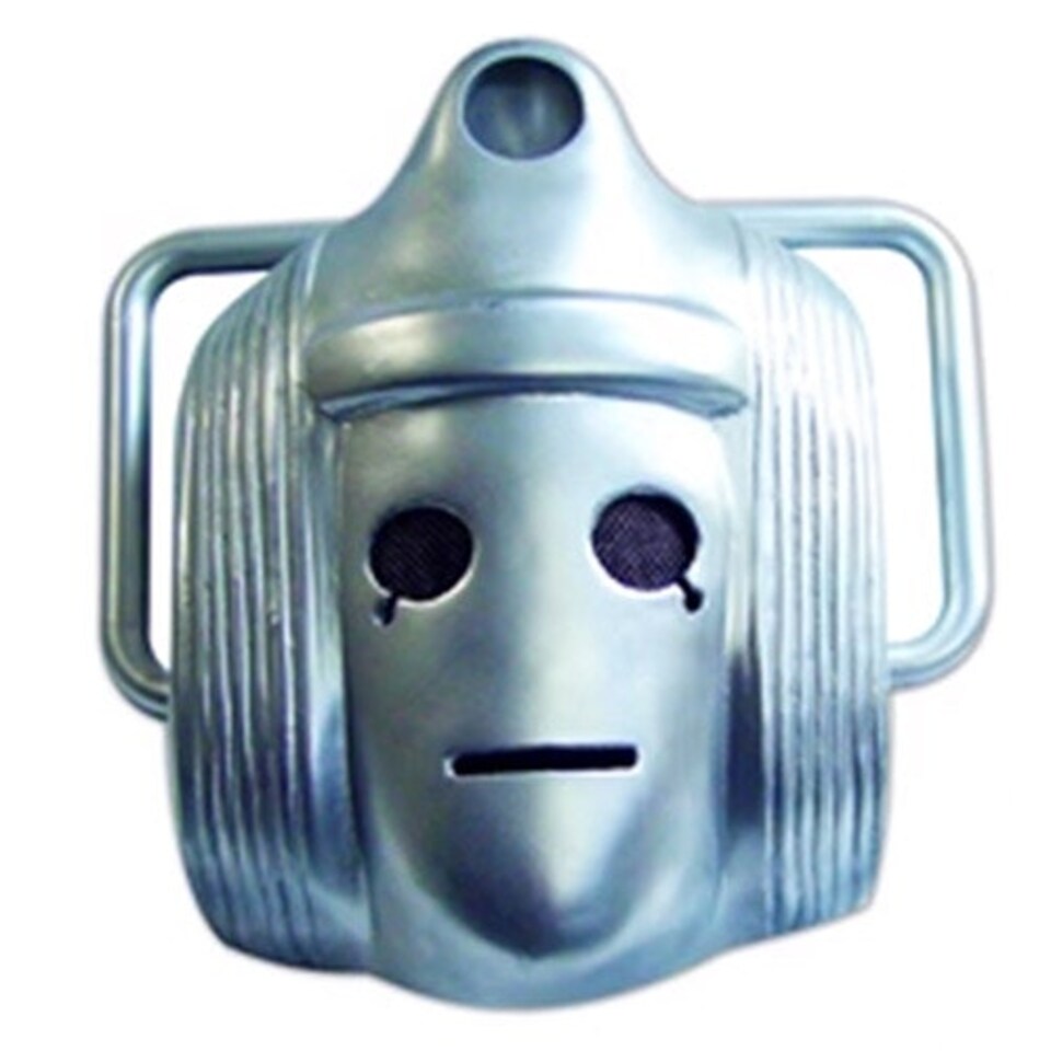 Classic Cyberman Doctor Who Cardboard Face Mask