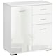 image 1 of HOMCOM Cabinet Sideboard Cupboard Buffet Solo High Gloss Front Face