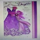image 3 of Daughter Purple Dress Large Quality Birthday  Greeting Card