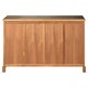 image 5 of Lyon 4 Drawers Whitewash Sideboard Brown