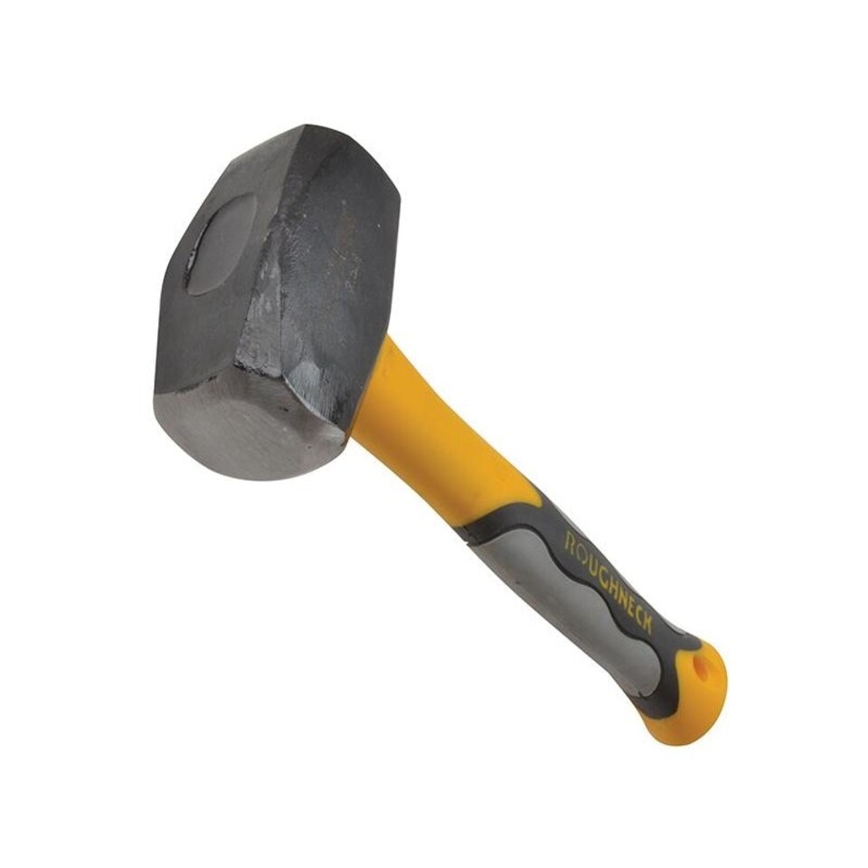 Roughneck Club Hammer, Fibreglass Handle - Multi Colour - 1.1kg (2.1/2 lb)