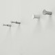 image 2 of Cosmic Wall Hanger with Durable Stainless Steel for Bathroom, Matt Light Grey