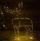 image 1 of 1mx80cm Light up Standing Christmas Reindeer with 292 Warm White LEDs