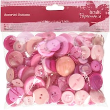 Assorted Buttons (250g) Multi