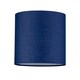 image 2 of Set of 2 Navy Blue Cotton 17cm Table Lamp Shades Blue