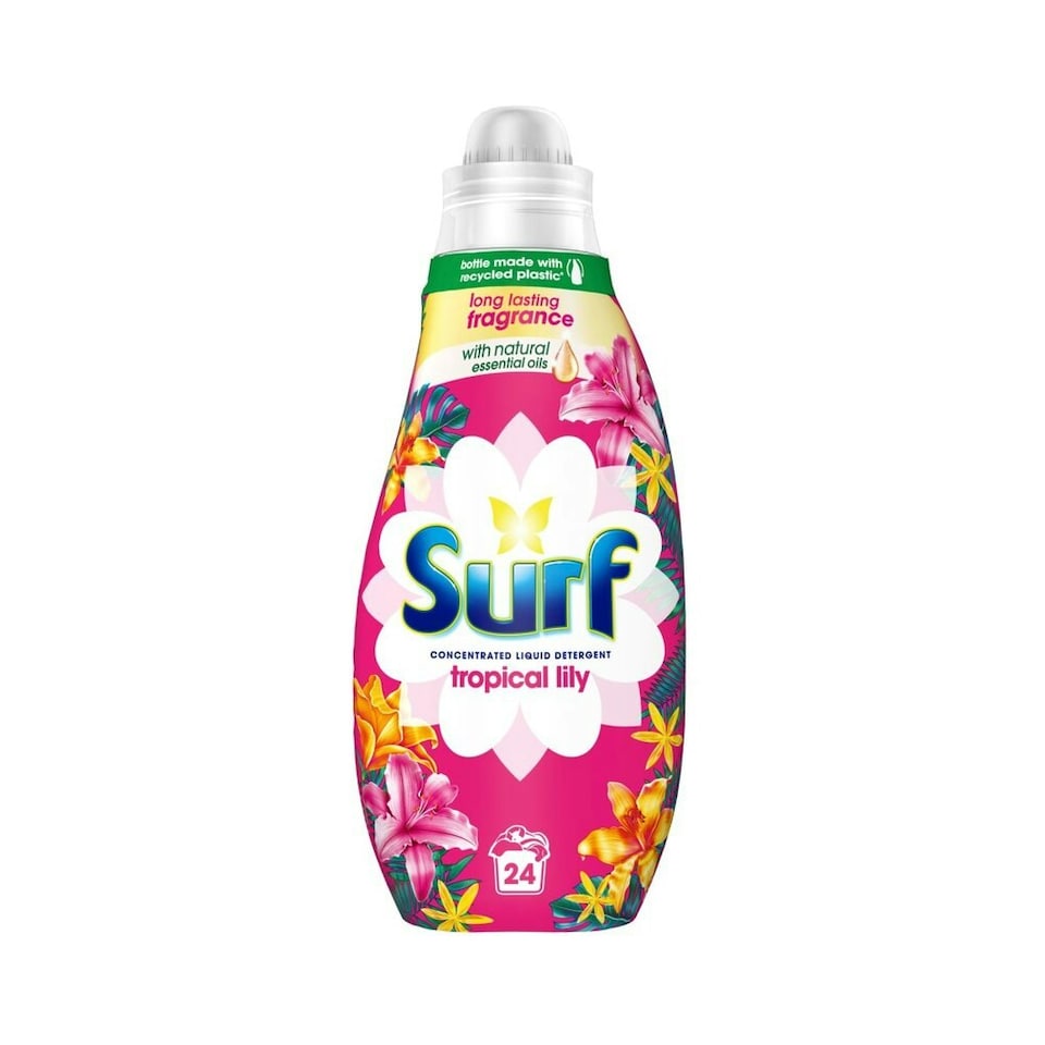 Surf Liquid Tropical Lily PM £3.99 24w 648ml   EOL x 8