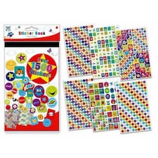 Kids Create Assorted Designs Sticker Book - Multicoloured - One Size
