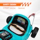 image 5 of AIYAPLAY 6V Electric Go Kart w/ Music, Light, Horn, for Ages 3-5 Years, Blue