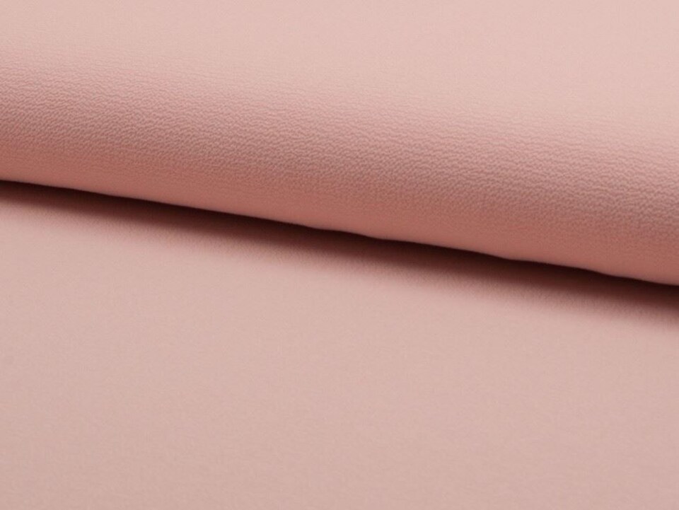 Pink Textured Stretch Woven Pebble Crepe Fabric for Dressmaking, 140cm / 55" Wide - per metre