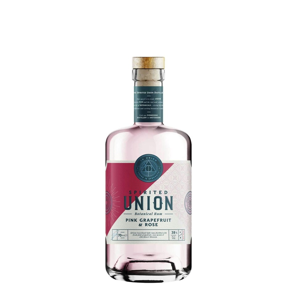 image 1 of Spirited Union Pink Grapefruit & Rose Rum