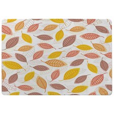 Small Autumn Leaves (Rug) Yellow | Medium: 80x150cm