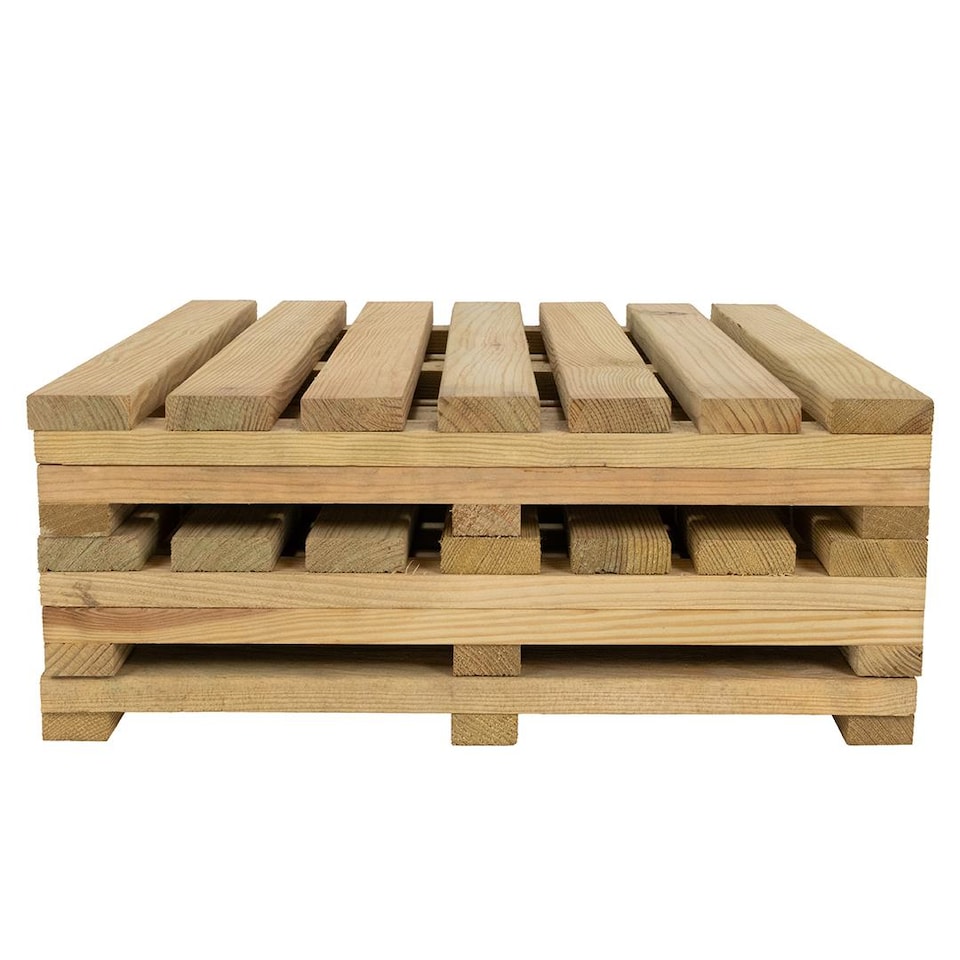 image 1 of Snowdon Timber Treated Deck Tile (T) 35mm (W) 400mm (L) 400m - Pack of 10