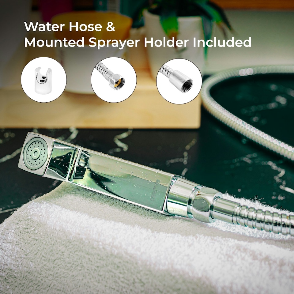 image 1 of GEEPAS Hand Held Toilet Bidet Sprayer
