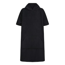 Towel City Childrens/Kids Poncho - Black - 10-13 Years